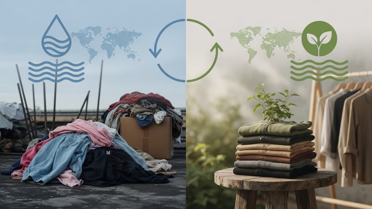 Fast fashion vs second hand: Mennyi vizet és CO2-t spórolsz?