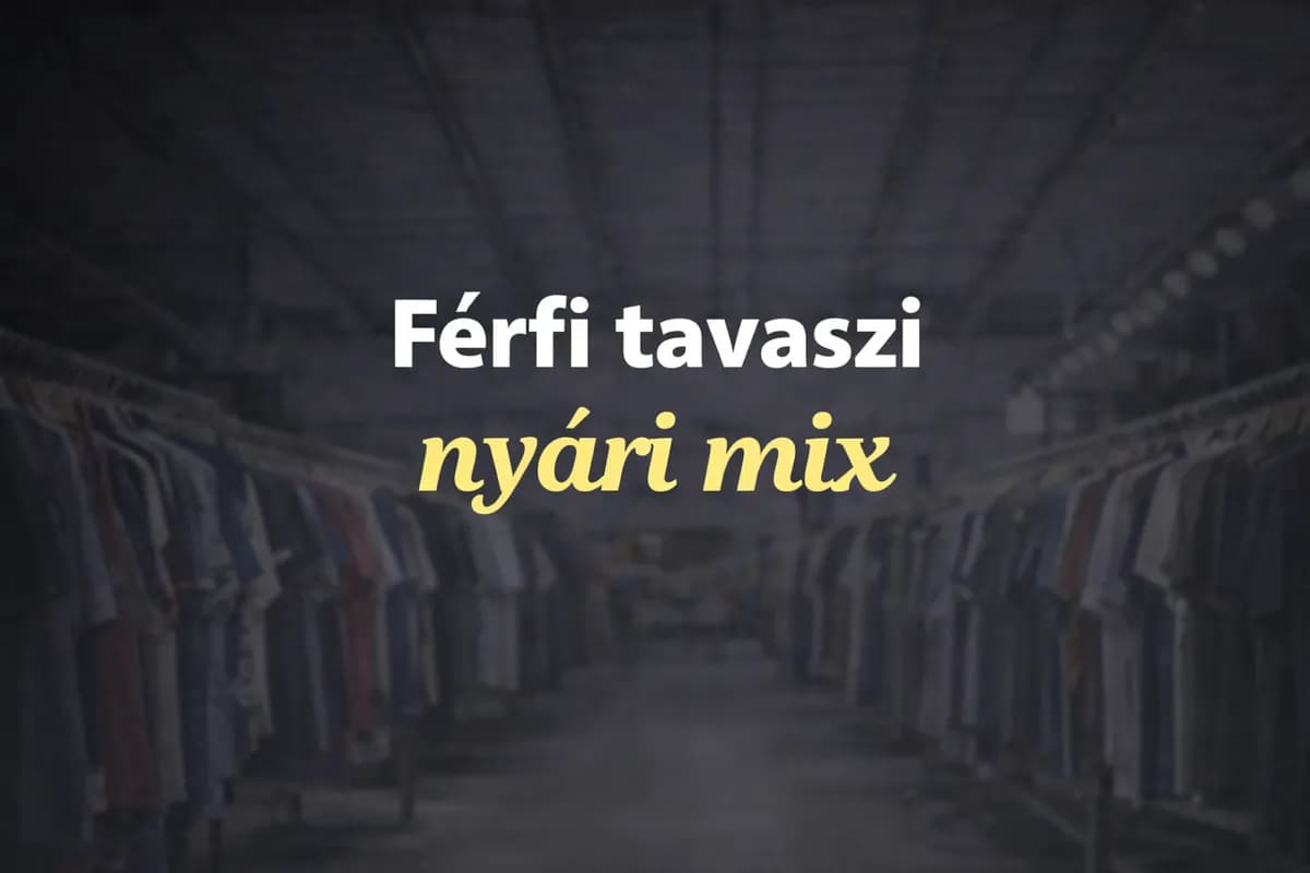 Férfi tavaszi-nyári mix - Prémium bálás ruha