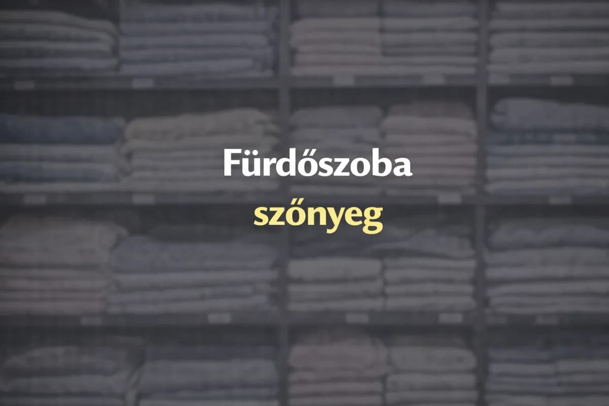 Fürdőszoba szőnyeg - Prémium bálás ruha