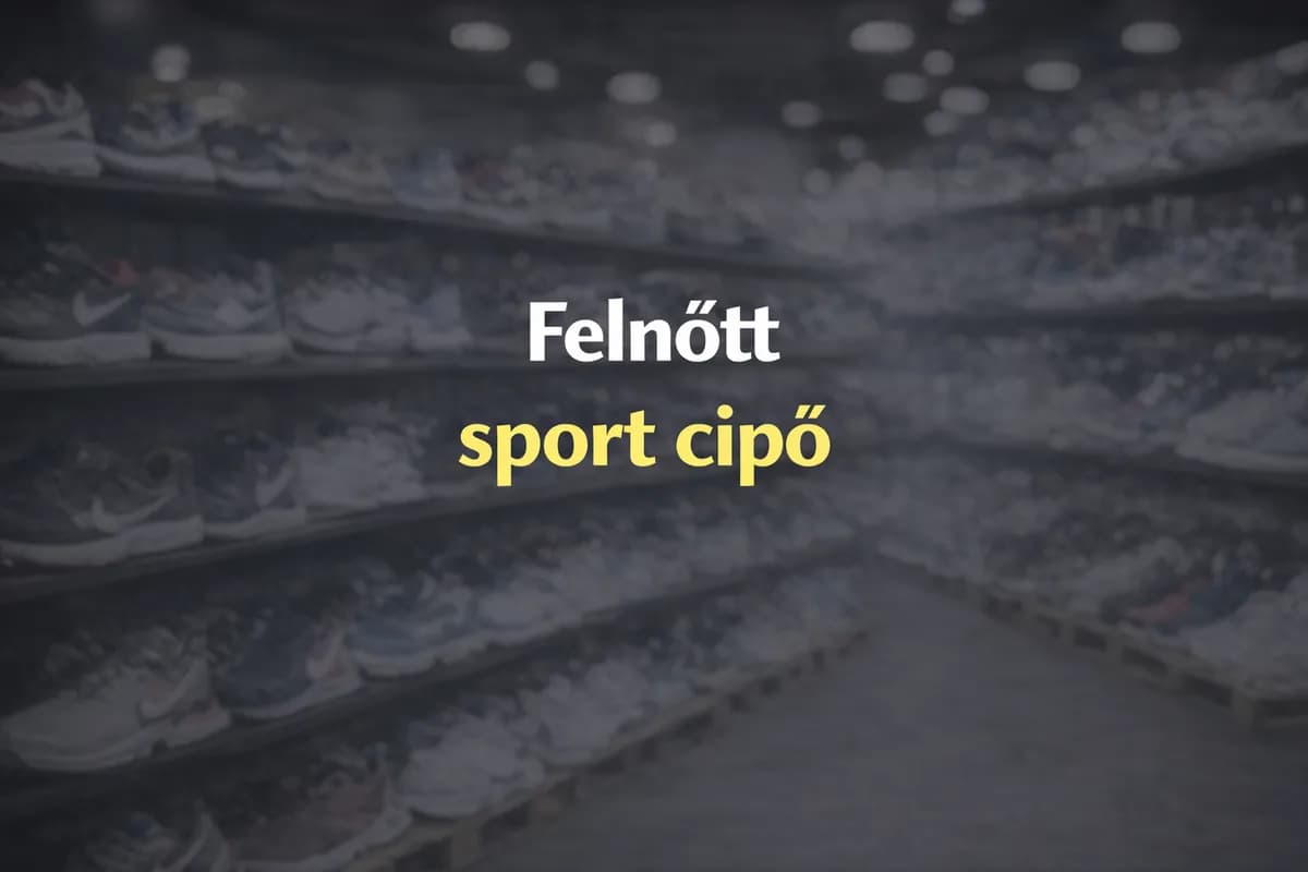 Márkás Felnőtt Sport cipő - Prémium bálás ruha