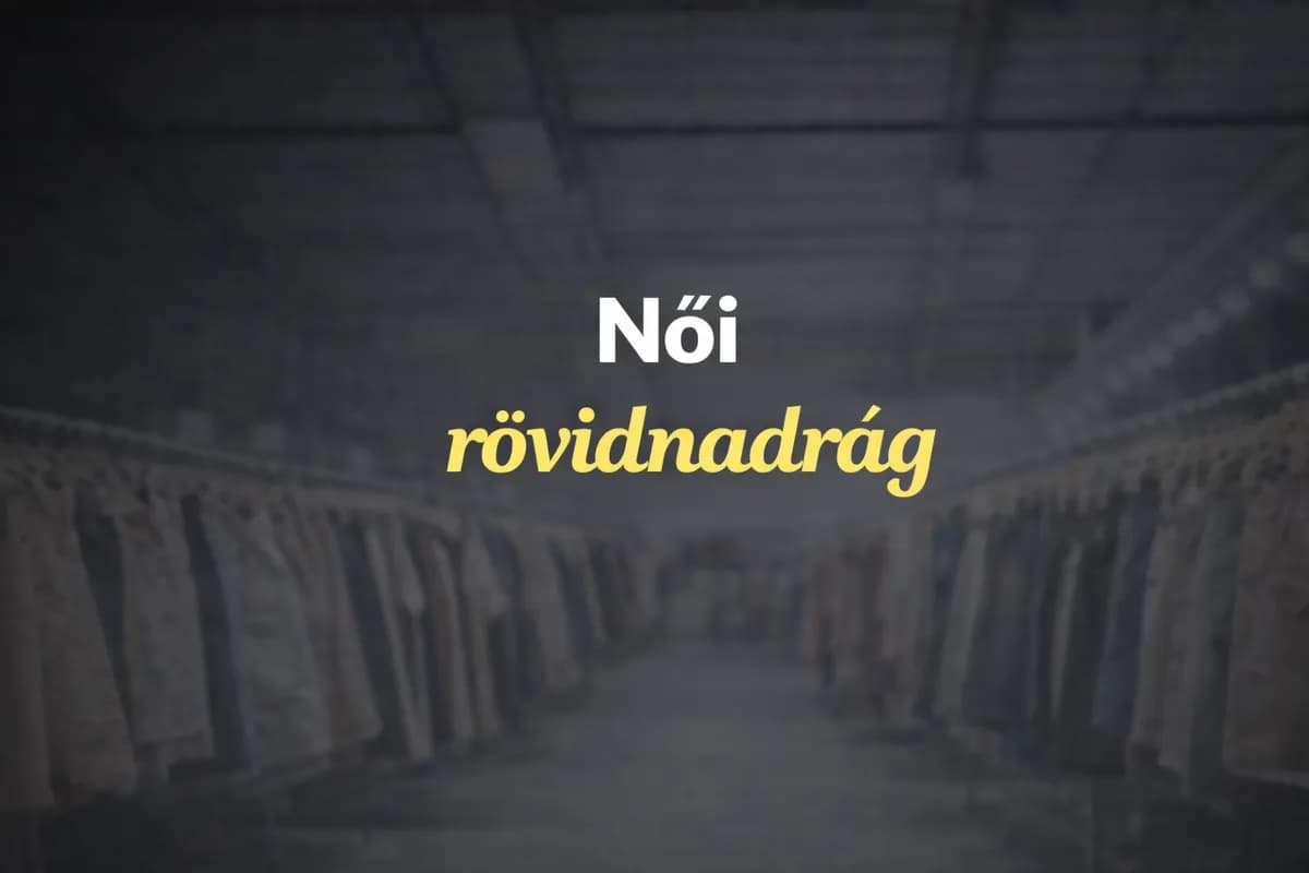 Női rövidnadrág - Prémium bálás ruha