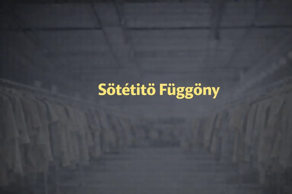 Sötétítő függöny - Prémium bálás ruha