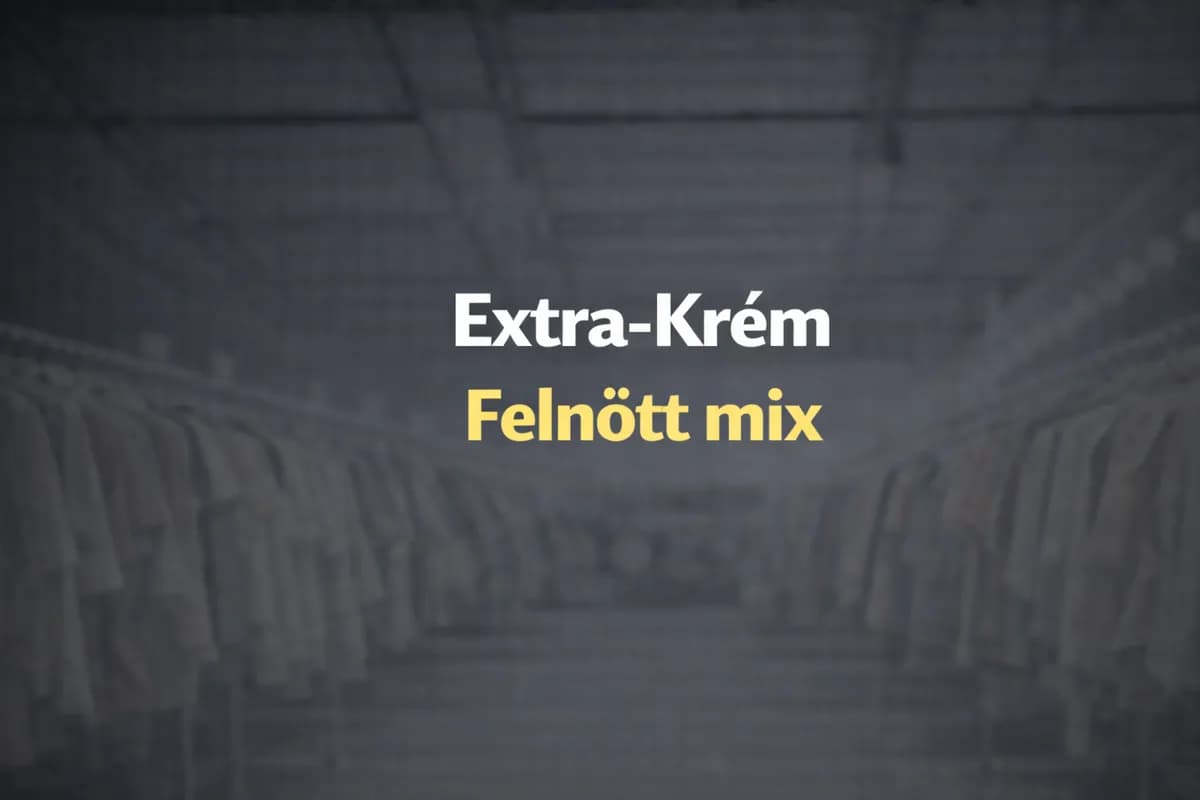 Extra-Krém Felnőtt mix - Prémium bálás ruha