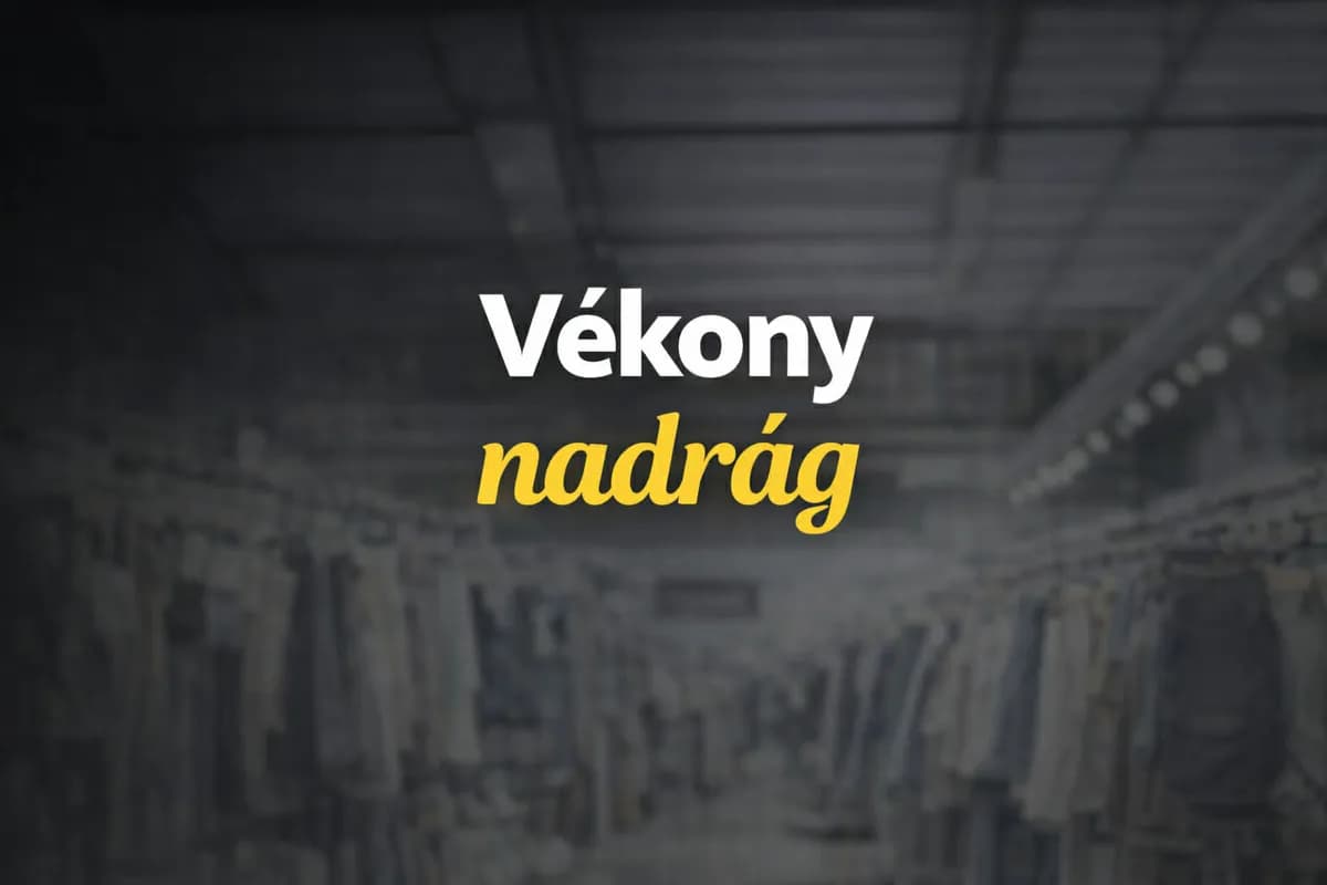 Vékony nadrág - Prémium bálás ruha