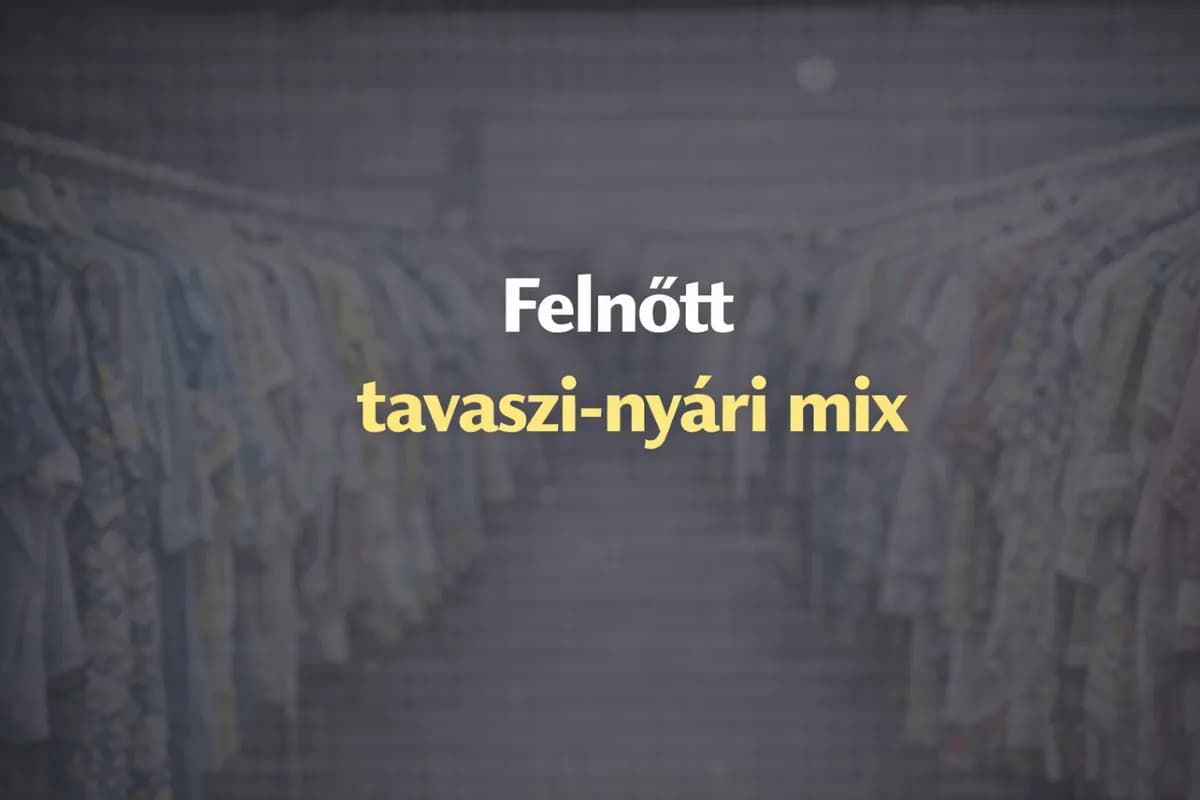 Felnőtt tavaszi-nyári mix - Prémium bálás ruha